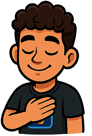 Paulo Victor's cartoon avatar